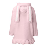 Style Autumn Winter Women Warm Jacket Rabbit Ears Hooded