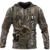 Maple Camouflage 3D Sports Shirt Men's Outdoor Camping