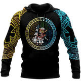 Custom Your Picture Colorful Art Mexico Men'S Hoodie