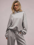 Oversized Hoodie with Dropped Shoulders Streetwear