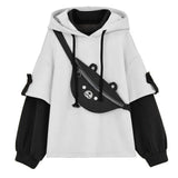 Bear Hoodie For Womens Autumn Casual Fashion Sweatshirt
