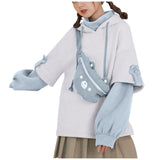 Bear Hoodie For Womens Autumn Casual Fashion Sweatshirt