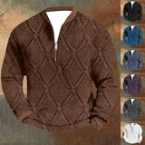 Mens Outdoor Casual Long Sleeved Hoodless Sweatshirt