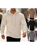 Men Winter Warm Hooded Sweatshirt with Double Comfort