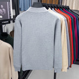 Men's Half Turtleneck Knitwear Sweater Winter Sweatshirt
