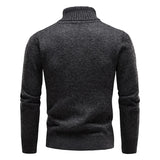 Autumn Winter Fleece Sweater Men Thicker Clothes Luxury