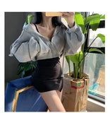 Autumnal Hooded Zipper Sweaters Outerwear for Women