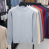 Men's Half Turtleneck Knitwear Sweater Winter Sweatshirt