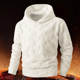 Men's autumn and winter thickened hooded sweatshirt