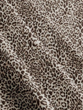 Leopard Print Oversized Hoodie for Women Sweatshirt