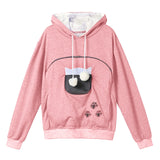 Women Hoodies Sweatshirt Sport Style Casual Funny Cat