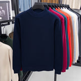 Men's Half Turtleneck Knitwear Sweater Winter Sweatshirt