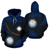 Marshall Islands Flag Map Hoodies For Men Clothes Hoody