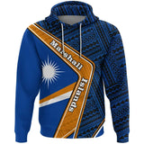 Marshall Islands Flag Map Hoodies For Men Clothes Hoody