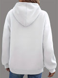 Women's Autumn and Winter Warm and Loose Casual Hooded