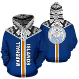 Marshall Islands Flag Map Hoodies For Men Clothes Hoody