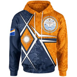Marshall Islands Flag Map Hoodies For Men Clothes Hoody