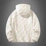 Men's autumn and winter thickened hooded sweatshirt