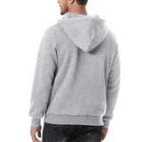 Cross border men's clothing wholesale fleece casual hooded
