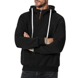 Cross border men's clothing wholesale fleece casual hooded