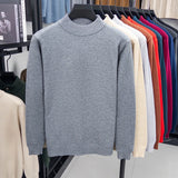 Men's Half Turtleneck Knitwear Sweater Winter Sweatshirt